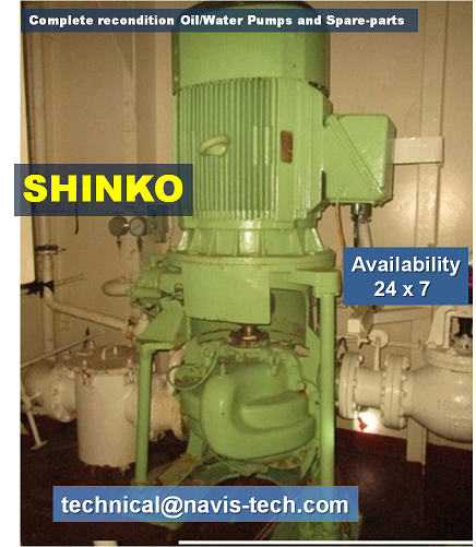 shinko cargo oil pump manual